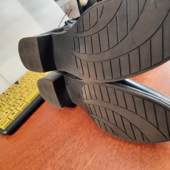 Rampage Ilissa Knee High Wide Calf Riding Boot Black Sz 8.5W PreLoved Good Condi - Picture 3 of 7